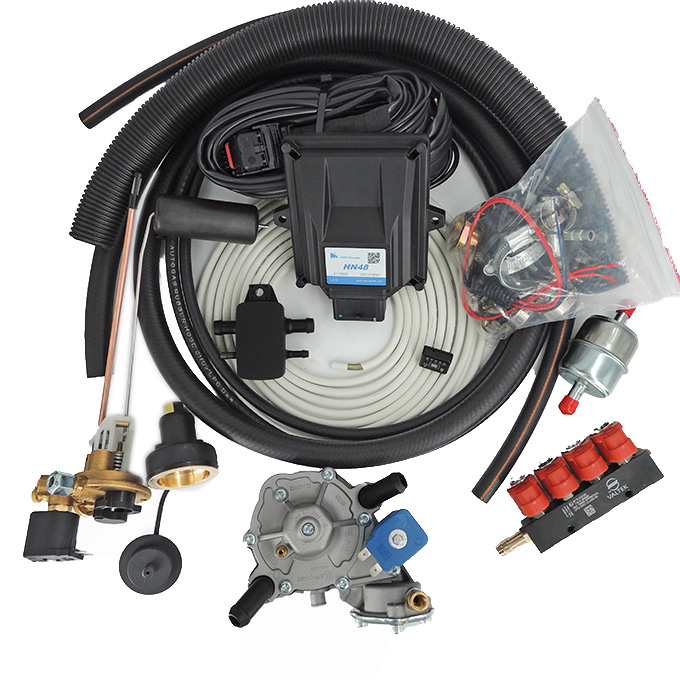 LPG HN48 GAS ECU KIT For 4 CYL Series 1-2